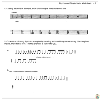 Music Theory and AP Music Theory Worksheets by Little House Of Music