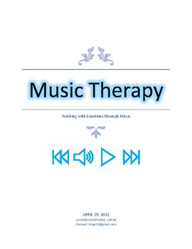 Preview of Music Therapy