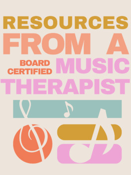 Preview of Music Therapy Resources