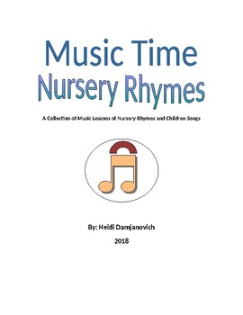 Preview of Music Time Nursery Rhymes