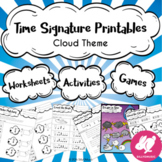 60 TIME SIGNATURE Worksheets, Printables, Games, Music The