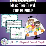 Music History for Elementary Music Bundle Bulletin Boards and Video Links