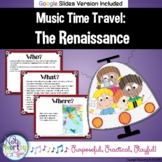 Music History for Elementary:  The Renaissance Bulletin Bo