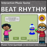 Beat vs Rhythm Elementary Music ~ Interactive Music Opposi