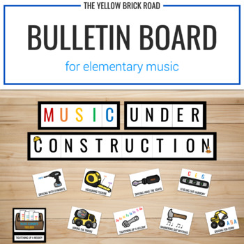 Preview of Music Under Construction Bulletin Board - music bulletin board