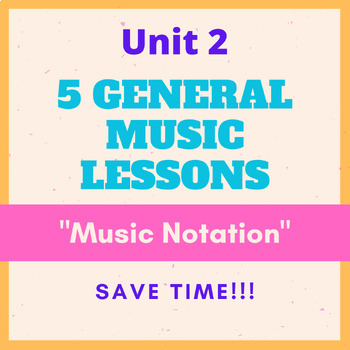 Preview of Music Unit 2: Music Notation