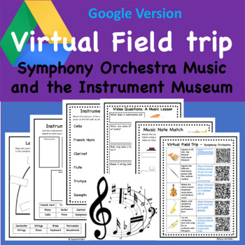 Preview of Music Virtual Field Trip Instrument Museum Digital