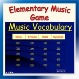 Music Vocabulary Powerpoint Game