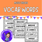 Music Vocabulary Words