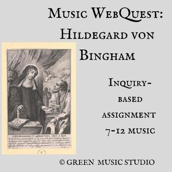 Preview of Music WebQuest: Hildegard von Bingham