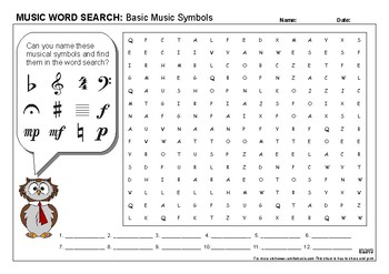 music symbols for word documents