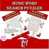 Music Word Search Puzzles