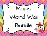 Music Word Wall Bundle