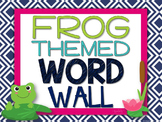 Music Word Wall {Frog Theme}