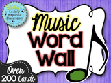 Music Word Wall {Music is a Universal Language Set}