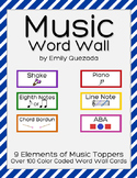 Music Word Wall Pack