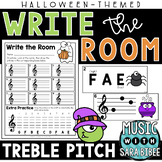 Music Write the Room - Pitch - {Halloween}