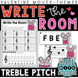 Music Write the Room - Pitch - {Valentine Mouse}