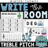 Music Write the Room - Pitch - {Winter}