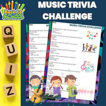 Preview of Music and Arts Assessment Test | Music and Arts Trivia Quiz