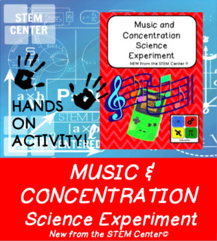 Preview of Music and Concentration Experiment - Distance Learning Friendly