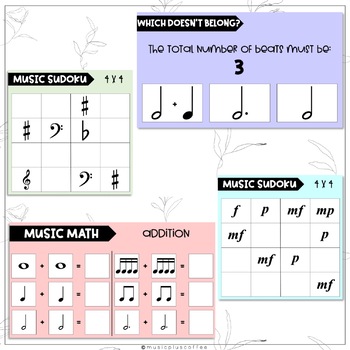 music math lesson