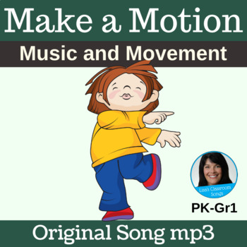 Preview of Music and Movement Activity | Circle Singing Game | Original Song mp3