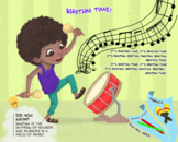Music and Movement in a Box activity Kit, "Rhythm Time"