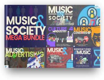 Preview of Music and Society - GROWING RESOURCE BUNDLE!