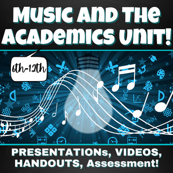 Preview of Music and The Academics Unit!