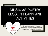 Music as Poetry Lesson Plans