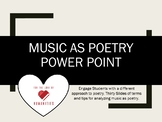 Music as Poetry Teaching Power Point