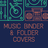 creative music binder & folder covers