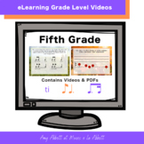 Music eLearning: Fifth Grade Concept Videos and PDFs
