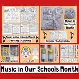 Music in Our Schools Month Activities Bulletin Board Color