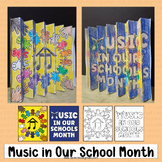 Music in Our Schools Month Agamograph Coloring Page Activi