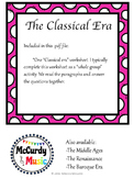 Music in the Classical Era: a lesson for Middle Schoolers!
