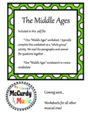 Music in the Middle Ages: a unit for Middle Schoolers!