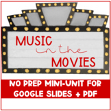 Music in the Movies Mini Unit for Music + Language Arts ||