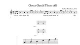 Music lesson "Gotta Catch Them All" Pokemon