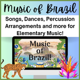 Music of Brazil Lesson Plan and Percussion Arrangements fo