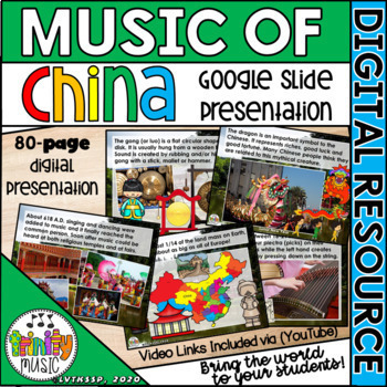 Preview of Music of China Google Slides Presentation | Distance Learning