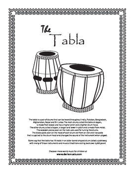 Music of India: Tabla Drums by World Music With DARIA | TpT