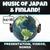 Music of Japan and Finland Lesson!