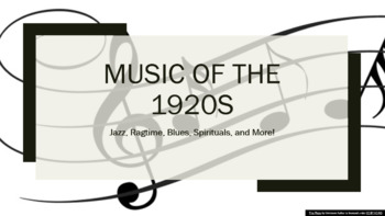 Preview of Music of the 1920s