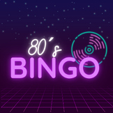 Music of the 80s Bingo Game