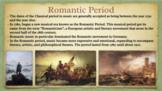 Music of the Romantic Period - Google Slides