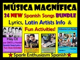Musica Magnifica - 24 New Spanish Songs Bundle, Latin Arti
