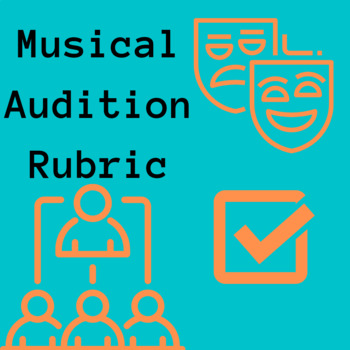 Preview of Musical Audition Rubric