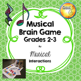 Musical Brain Game grades 2-3 (full color)